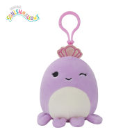 Squishmallows 3.5 Clip On Violet L4 พวงกุญแจตุ๊กตาผ้า