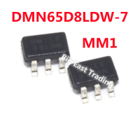 5ชิ้น DMN65D8LDW-7อินเดีย MM1มุ่งหน้า60V 0.18A SOT-363