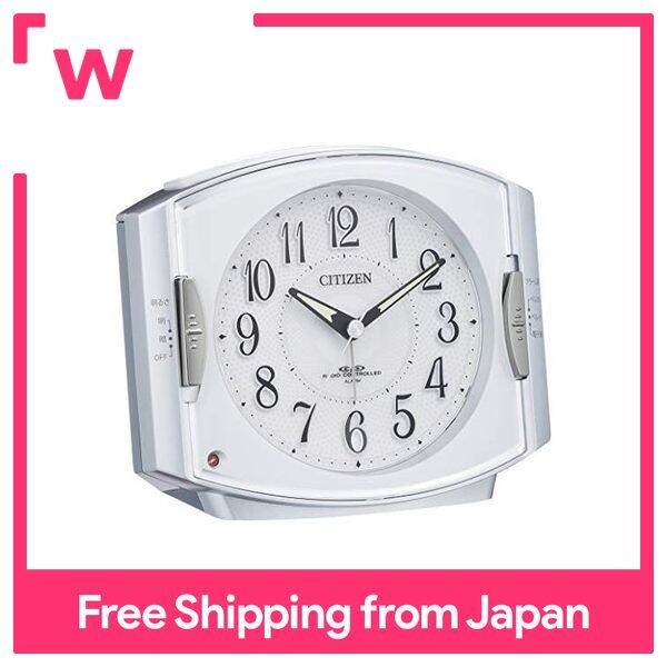 Citizen alarm clock radio analog Nemulina R411 dark place light