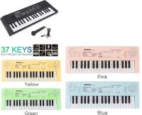 37 Keys Electronic Organ Digital ABS Keyboard Piano Musical Instrument KidsToy with Microphone electric piano for kids children Haven Mall