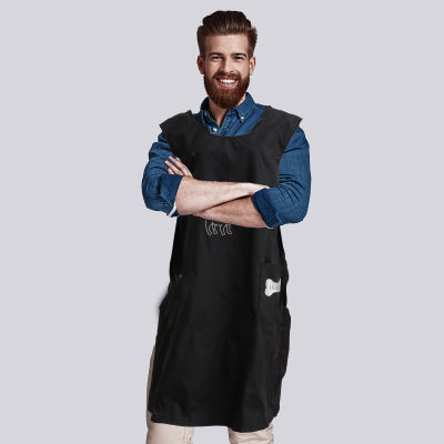 Dog Groomer Apron Waterproof Sleeveless Working Clothes Kitchen Household Antifouling Apron Sleeveless Groomer Apron