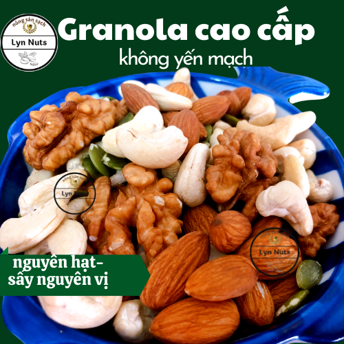 Granola không yến mạch, ngũ cốc dinh dưỡng, hạt ăn kiêng giảm cân - ảnh sản phẩm 1