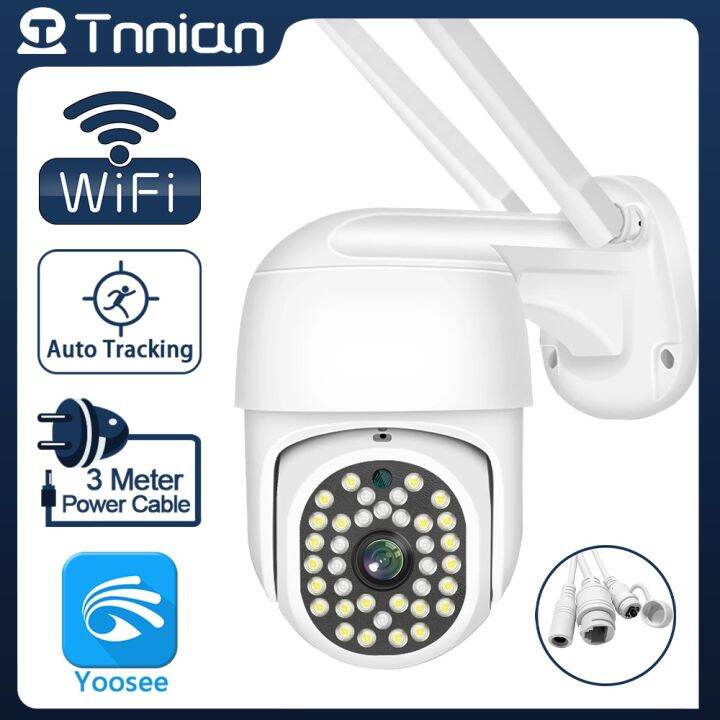 Tnnian Include 128GB SD Card YOOSEE 5MP IP Camera Wifi Outdoor PTZ