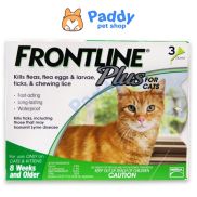 Nhỏ Gáy Ve Rận & Nấm Viêm Da Frontline Plus Cho Mèo Trên 2 Tháng