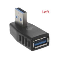 【♘COD Free Cas♘】 d7zaa4b 90องศาทำมุมด้านขวา Usb 3.0ตัวเชื่อมต่อตัวผู้เพื่ออะแดปเตอร์ตัวเมียสำหรับ Pc Lap Ship