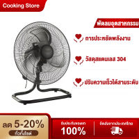 พัดลมอุตสาหกรรมตั้งพื้น 18 นิ้ว รุ่น  (Black) พัดลมตั้งพื้น พัดลมอุตสาหกรรม 18 นิ้ว ปรับสไลด์สูง