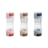 Double Head Salt Pepper Shaker Kitchen Spice Tank Seasoning Keeper Condiment Container spice jars for Salt Kitchen Tool Barbecue