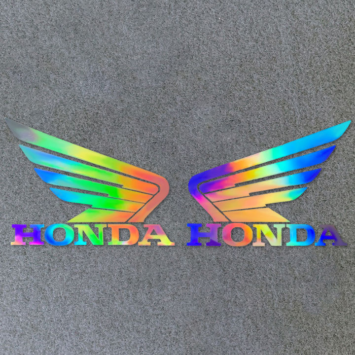 honda-สติกเกอร์สะท้อนแสงปีกกันน้ำเลเซอร์ดีคอลสำหรับ-honda-600rr-cb1000r-cb650f-cbr300r-vfr1200