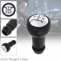 5ความเร็ว ABS รถเกียร์ธรรมดา Shift แฮนด์บอลลูกบิดรถอุปกรณ์เสริม Fit สำหรับ Peugeot 106 206 306 406 207 307 407 2008