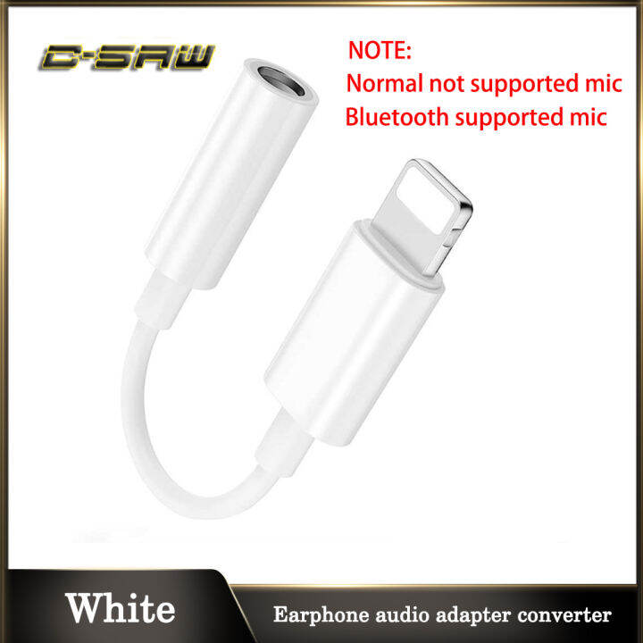 C-SAW Earphone Audio Converter for lightning Headphone Adapter for iphone  Earphone to USB Music adapter 