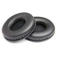 Replacement Earpads Leather Ear Cushions Spare Replacement Ear Pads Cushion Kit for ATH-SJ3,SJ33,SJ5,SJ55,ES7,ESW9,ESW10,JVC S500(1Pair Black)