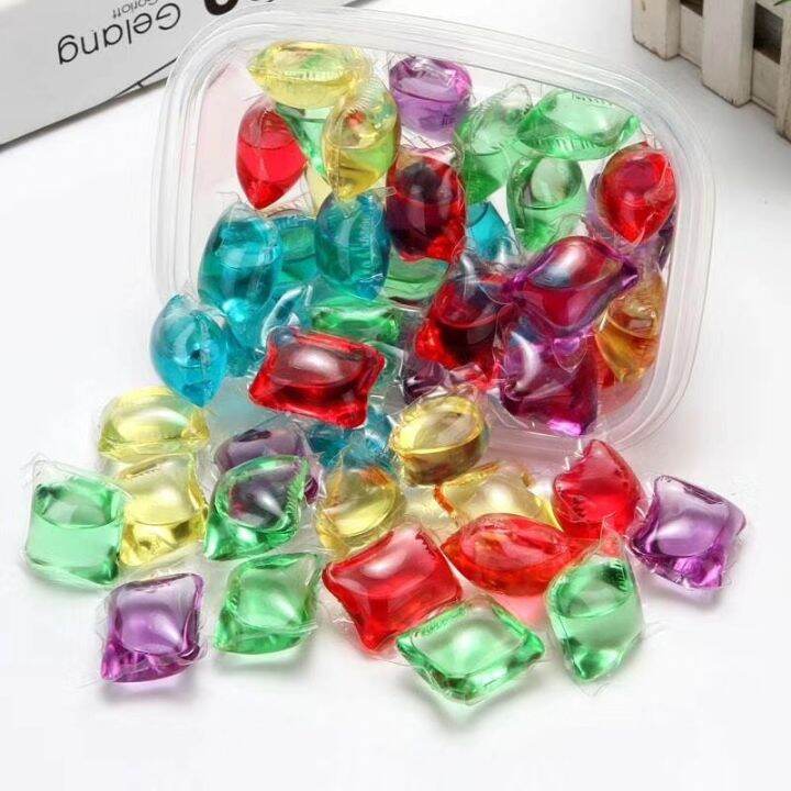 (50pcs/Pack) Laundry Beads Laundry Capsule Detergent Detergent Liquid