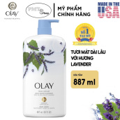 [USA] Sữa tắm dưỡng ẩm Olay Fresh Outlast hương Lavender chai vòi 887ml - Mỹ