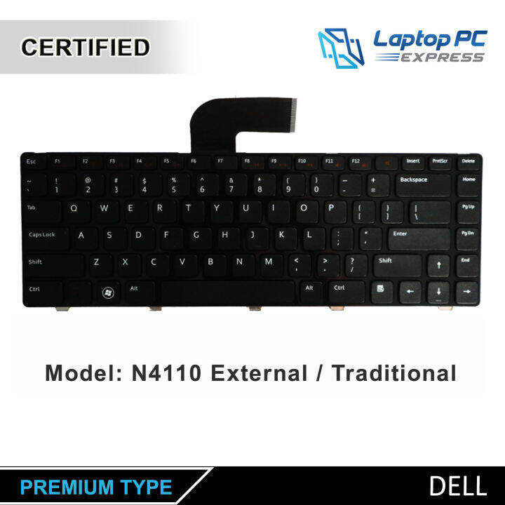 Dell Laptop Keyboard N4110 Compatible With Dell Inspiron N4110 M4110 N4050 M4040 N5040 Lazada Ph 1208