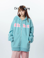 Chic Clothing เสื้อฮู้ด เสื้อแขนยาวอบอุ่น หลวมและสบาย สบายๆ สบาย ทันสมัย ทันสมัย WWY2391CNI 38Z230919