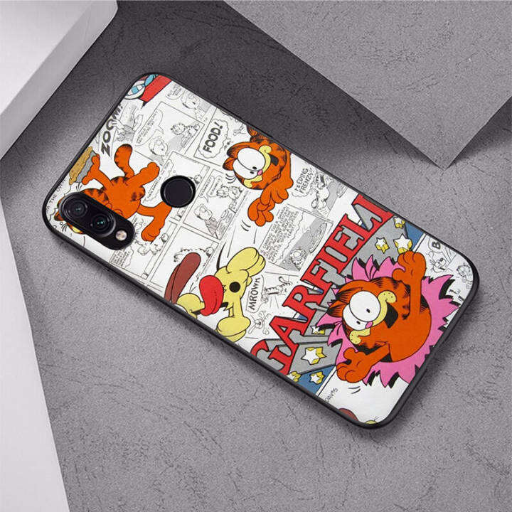 casing-หรับ-xiaomi-redmi-10c-10x-10-9c-nfc-9t-9a-9-prime-8a-8-7a-7-6-6a-5-plus-5a-pro-34mb-cartoon-garfield-cat-pattern-phone-เคสโทรศัพท์