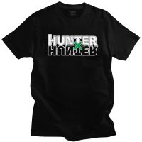 Hunter X Hunter Men Tshirt Pre-shrunk Cotton Japan Anime Manga Tee Tops Fashion Hxh T Shirt Short Sleeve Summer T-shirt Clothes XS-6XL