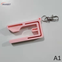 MARBIT เข็มขัดนิรภัยในรถสำหรับเด็กกุญแจที่นั่งในรถแบบพรีเมี่ยมปลดล็อคได้อุปกรณ์เครื่องมือสำหรับปลดล็อคแบบพกพา