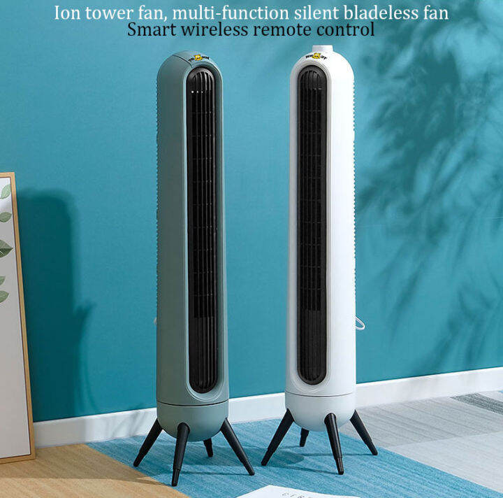 💥Dream Best🔥 New Remote Control Ion Tower Fan, Multifunctional Silent