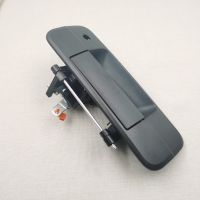 【cw】New Outer Rear Tailgate Trunk Handle For Toyota Pickup Tundra 07-13 With Key And Camera Type Black 69090-0c051 ！