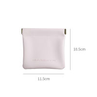 Portable Cosmetic Organizer Storage Bag Mini Coin Purse Small Leather Cosmetic Bag Lipstick Storage Bag Girls Souvenir Gift