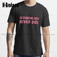 Technoblade Trending T-Shirt High Quality Cute Elegant Lovely Kawaii Cartoon Sweet Cotton Tee Shirts Xs-5Xl Unisex New Popular