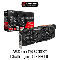 ASRock RX 6700XT Challenger D 12GB OC , Radeon การ์ดจอ การ์ดแสดงผล