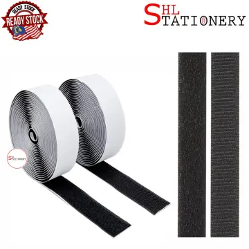 Self-Adhesive Velcro Tape, 25 m Double-Sided Adhesive Extra Strong