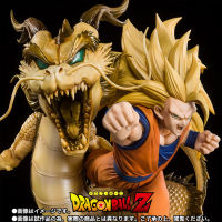 Figure ฟิกเกอร์ Figuarts ZERO จากการ์ตูนเรื่อง DBZ Dragon Ball Z ดราก้อนบอล แซด Super Saiyan 3 Son Goku ซุปเปอร์ไซย่า ซง โกคู โงกุน คาคาล็อต เทพเจ้ามังกร สีทอง Chougekisen Extra Battle Ryuken Bakuhatsu หมัดมังกรระเบิด Ver Anime Hobby โมเดล ตุ๊กตา อนิเมะ