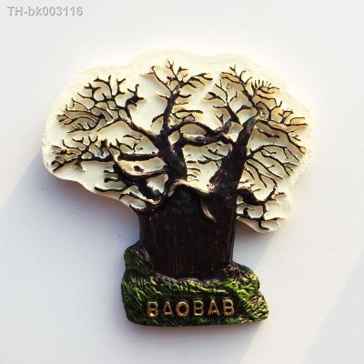 ♦ Africa Travelling Fridge Magnets African Baobab Tourism Souvenirs Fridge Stickers Home Decor Wedding Gifts