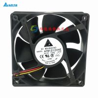 ☎▪ For for delta AFB1212VHE 120X120X38mm 12cm DC 12V 0.90A 3-pin 3-wire server inverter axial blower cooler cooling fan