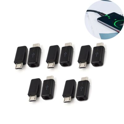 10 Pcs USB ชาย5 Pin DIY Micro USB Connector Type-C อะแดปเตอร์ Solder Terminal Repair สำหรับพัดลมชาร์จสายไฟ Mouse