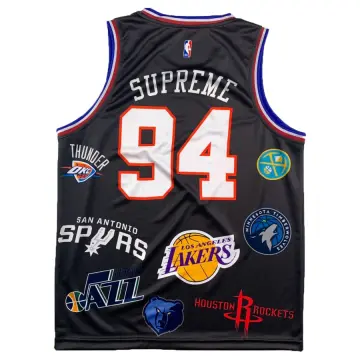 Supreme x Nike x NBA) Black #94 NBA Jersey,Others