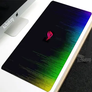 RGB Mouse Pad Gaming ASUS ROG Computer Large Mousepad Backlit XXL Mouse  Pads LED Gamer Mause Carpet 900x400 Desk Mat For CS GO