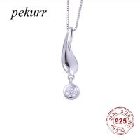 【cw】 Pekurr 925 Sterling Round Necklaces Pendants Fashion Jewelry 【hot】