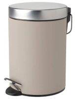 EKOLN Waste bin, beige 3 L (เอียควลน์ ถังขยะ, เบจ 3 ลิตร )