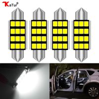 Katur 4pcs Led Festoon 31mm 36mm 39mm 41mm C5W C10W Super Bright LED Car Lights Canbus Error Free Interior Doom Reading Lamps