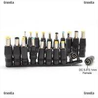 【GrandLa】Tips Universal Jack DC 5.5mmx2.1mm Connectors Charger Converter Laptop Adapter
