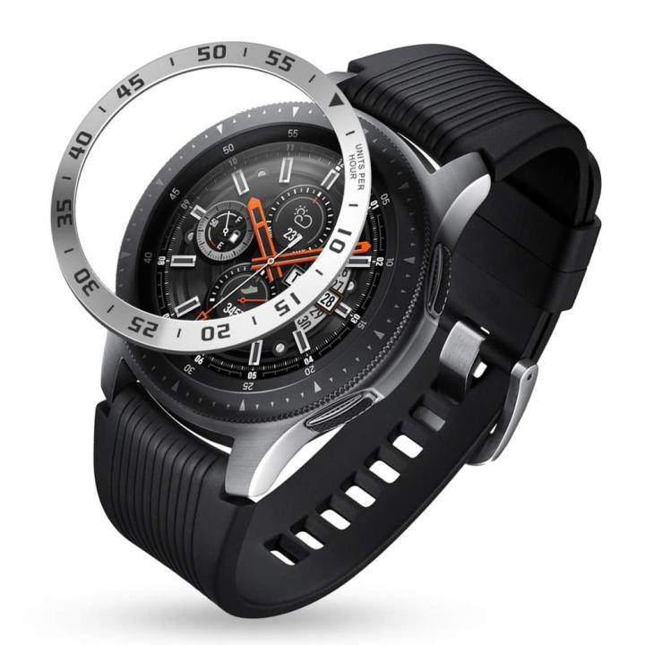 กล่องโลหะฝาครอบอุปกรณ์กีฬาสำหรับ-samsung-galaxy-watch-ฝาครอบฝาปิดแบบติดหน้าปัด46mm-42mm-s3หน้าปัดเกียร์แบบคลาสสิก