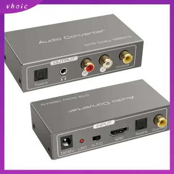 My Cable Mart - HDMI ARC Audio Extractor/Converter, RCA/Coax/Toslink  Audio/OUT