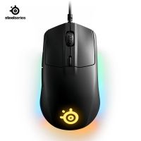 Steelseries Rival 3 Wired Gaming Mouse TrueMove Core Optical Sensor Mice with 8500 CPI RGB Lighting 60 Million Click