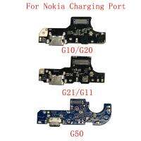 USB ตัวต่อที่ชาร์ทบอร์ดพอร์ตสายยืดหยุ่นสำหรับ Nokia G10 G20 G11 G21 G50ชาร์จพอร์ตชิ้นส่วนซ่อม LPX3761อะไหล่ทดแทน