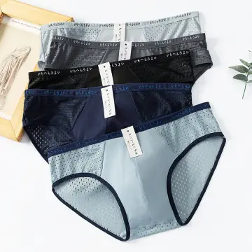 Japan MUJI unprinted underwear men's boxer seamless breathable modal cotton  underwear 5 pieces gift box