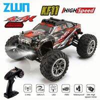 ZWN 4WD รถ RC ออฟโรด KF11 J08น้ำหนัก33กม./ชม.,IPX6แข่งรถดริฟท์ความเร็วสูงกันน้ำของเล่นควบคุมระยะไกลสำหรับเป็นของขวัญเด็ก