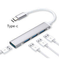 4พอร์ตUSB 3.0อะแดปเตอร์HUBแบบแยกช่องType-CถึงUSBอะแดปเตอร์มัลติตัวเปลี่ยนสายVGA