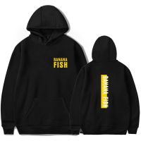 Sudadera con capucha de BANANA FISH 2 para hombre y mujer, chaqueta de Anime a la moda, abrigo Harajuku de manga larga, Sudadera con capucha de dibujos animados