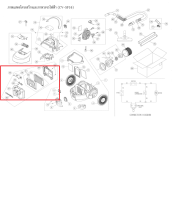 อะไหล่แท้ศูนย์/ตำแหน่ง 56/CV-SF16*029/รุ่นที่ใช้ HITACHI CV-SF16