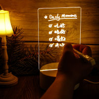 Note Board LED Night Light USB Message Board Party Light with Pen Gift for Kids Girlfriend Creative Decorative Night Light