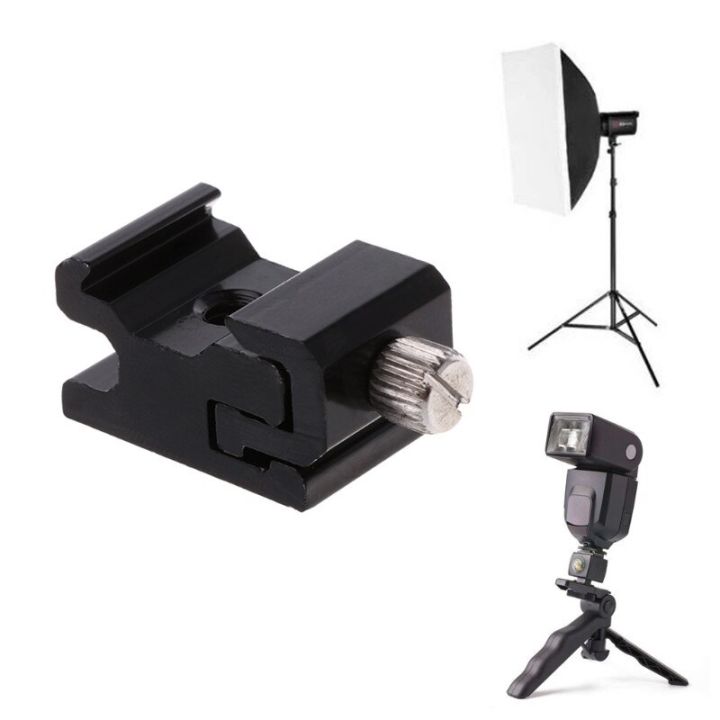hot-shoe-flash-bracket-stand-mount-adapter-trigger-holder-camera-accessories-new