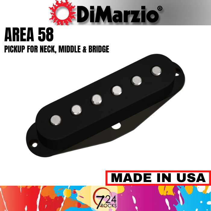 DiMarzio Pickup DiMarzio Area 58 Stacked Hum Canceling Strat Pickup ...